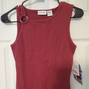 NWT Maroon Energie Top Medium